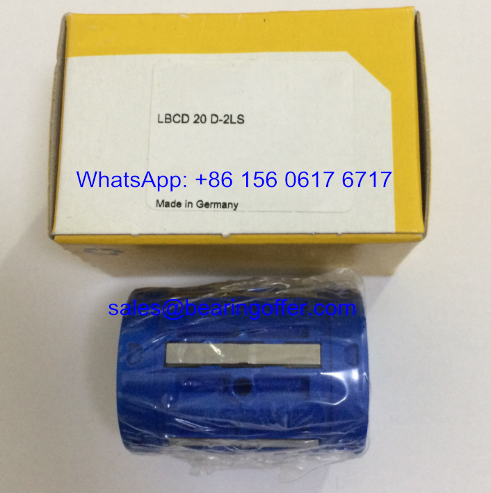 LBCD20D-2LS Linear Ball Bearing LBCD20 Linear Bushing - Stock for Sale