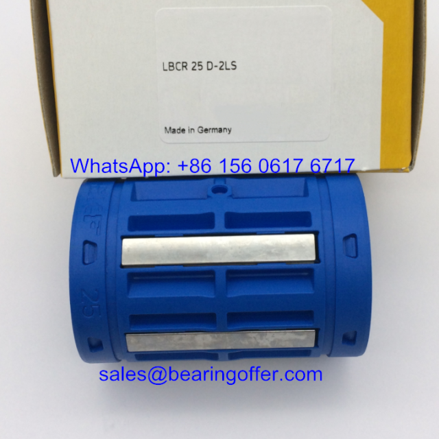 LBCR25D-2LS Linear Bushing Bearing 25x40x58 Ball Bearing LB25 - Stock for Sale