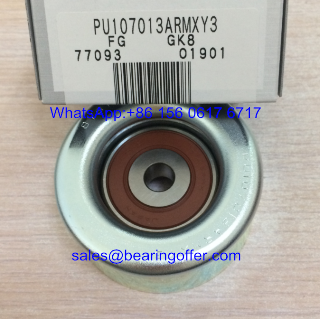 PU107013ARMXY3 Tensioner Pulley Bearing 10.3x70x32 Ball Bearing - Stock ...