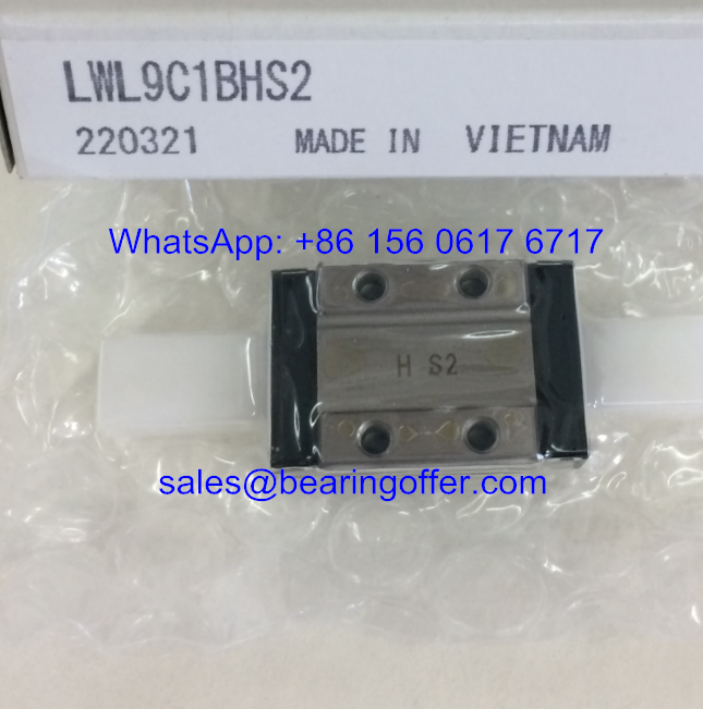 LWL9C1BHS2 Linear Carriage 10x20x30 Runner Block LWL9B - Stock for Sale