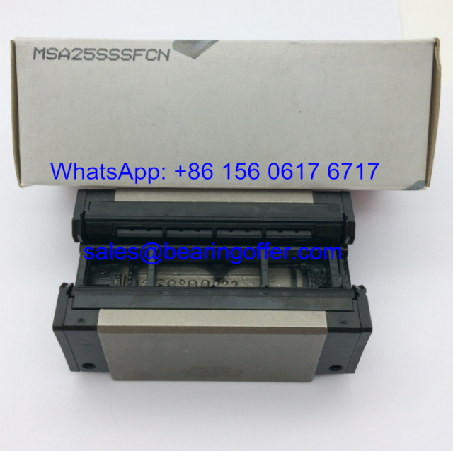 MSA25SSSFC Guide Carriage 40x48x81.6 Slide Bearing MSA25SSSFCN - Stock for Sale