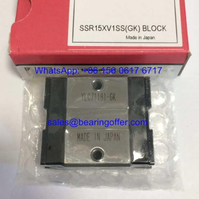 SSR15XV Linear Guide Carriage SSR15XV1SS Runner Block SSR15XV1UU - Stock for Sale