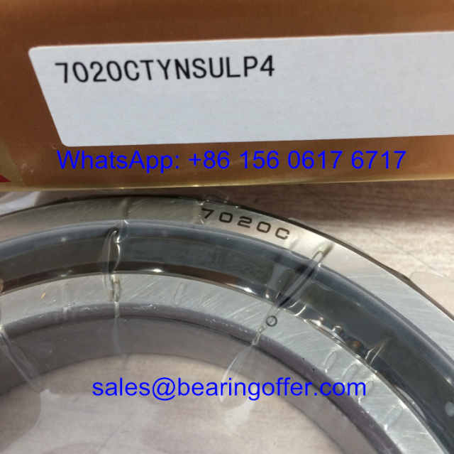 7020CTYNSULP4 Machine Tools Bearing 100x150x24 Ball Bearing 7020C SULP4 - Stock for Sale