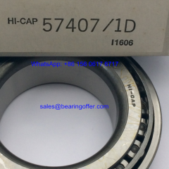 HI-CAP 57407/1D Gearbox Bearing 57407/ID Roller Bearing - Stock for Sale