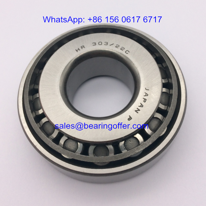 HR 303/22C Gearbox Bearing HR303/22C Tapered Roller Bearing - Stock for Sale