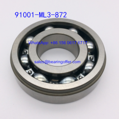 91001-ML3-872 Gearbox Bearing 91001ML3872 Ball Bearing - Stock for Sale