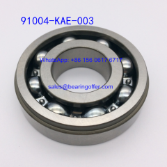 91004-KAE-003 Gearbox Bearing 91004KAE003 Ball Bearing - Stock for Sale
