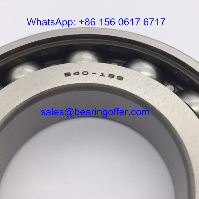 B40-199 Gearbox Bearing 40x75x16 Ball Bearing B40-199Z - Stock for Sale