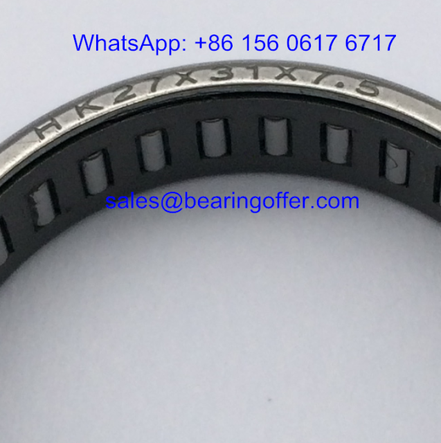 HK27X31X7.5 Auto Bearing HK27*31*7.5 Needle Roller Bearing - Stock for Sale