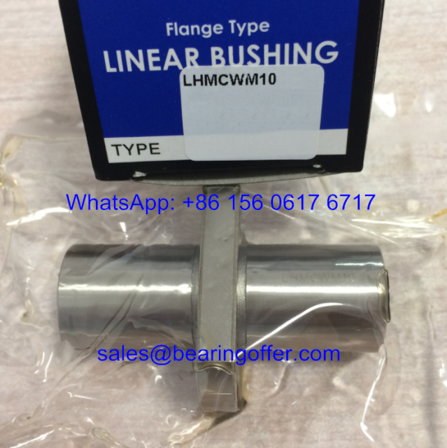 LHMCWM10 Flange Linear Bushing LHMCWM-10 Linear Ball Bearing - Stock for Sale