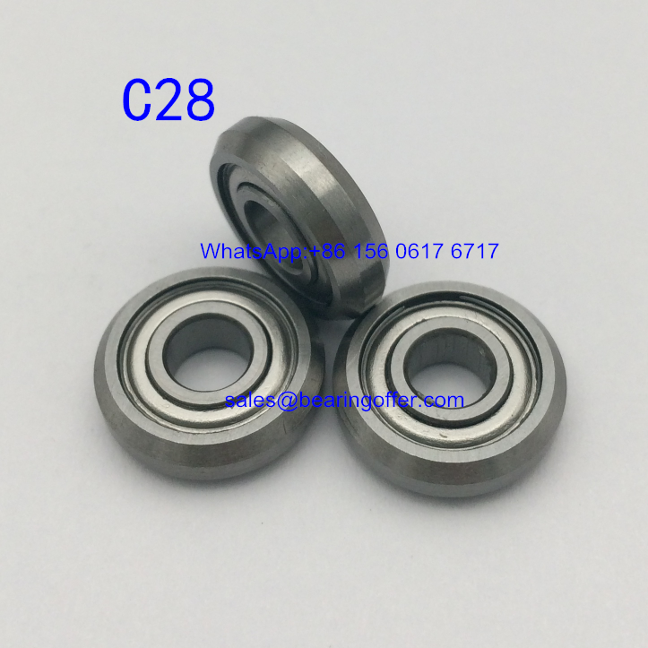 C28RS Guide Roller Bearing C28-2RS Ball Bearing C28-RS - Stock for Sale