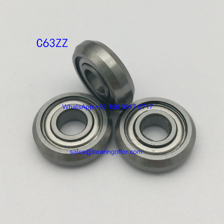 C63ZZ Guide Roller Bearing C63-2RS Ball Bearing C63 - Stock for Sale