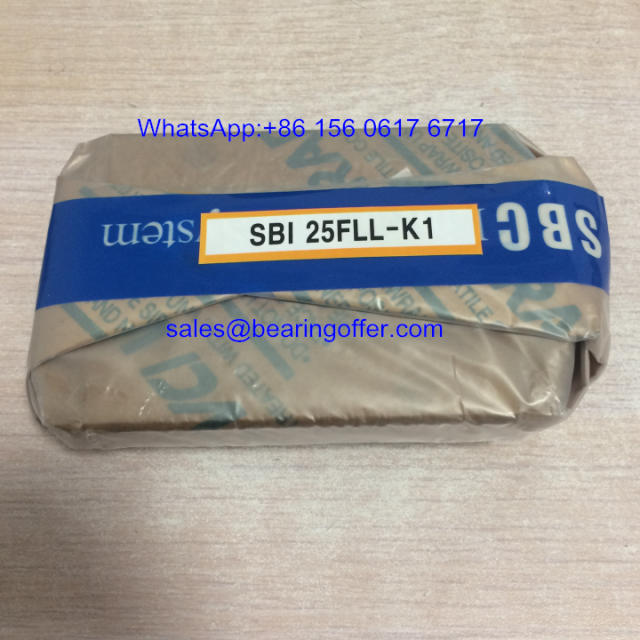 SBI25FLL Linear Rail Carriage 30.5x70x108 Ball Bearing SBI25FLL-K1 - Stock for Sale