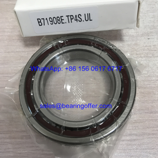 B71908-E-T-P4S-UL Precision Bearing B71908E Ball Bearing - Stock for Sale