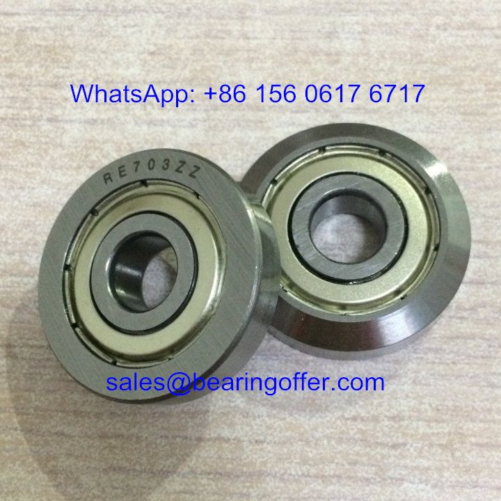 RE703Z Guide Roller Bearing RE703ZZ Track Roller Bearing - Stock for Sale