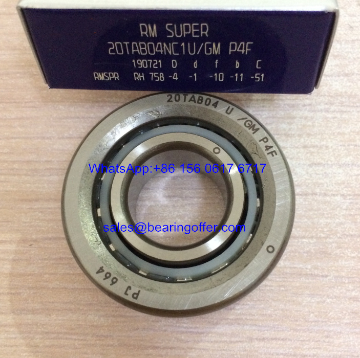 20TAB04NC1U/GM P4F Japan Precision Bearing - Stock for Sale