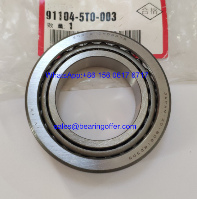 91104-5T0-003 Gearbox Bearing 40x68x16 Roller Bearing - Stock for Sale