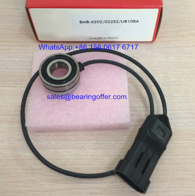 BMB-6202/032S2/UB108A Encoder Bearing 15x35x17.2 Ball Bearing - Stock for Sale