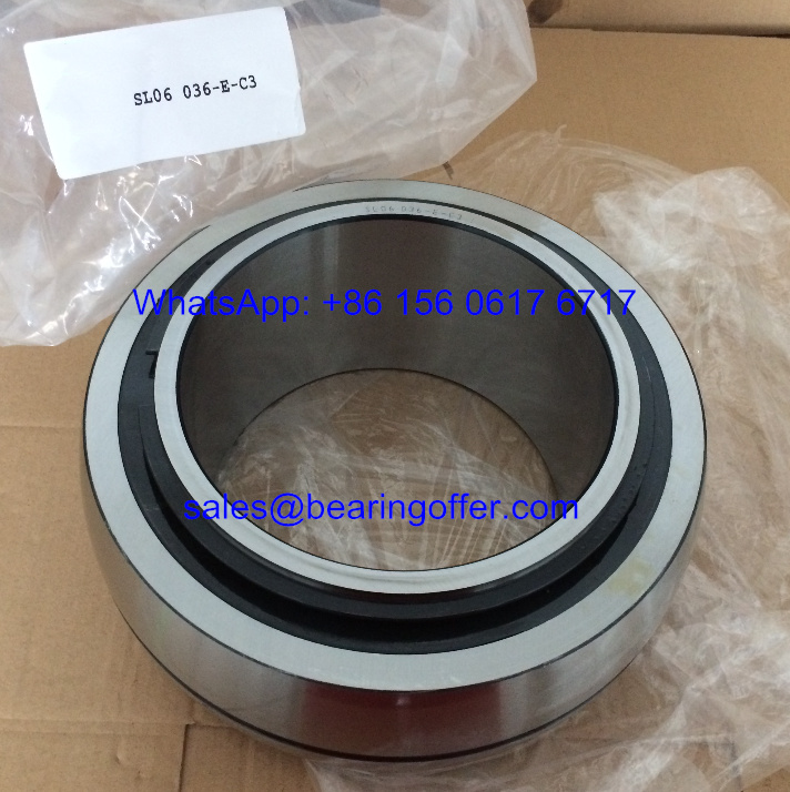 SL06036-E Cylindrical Roller Bearing 180x280x120 Rolling Bearing SL06036-E-C3 - Stock for Sale