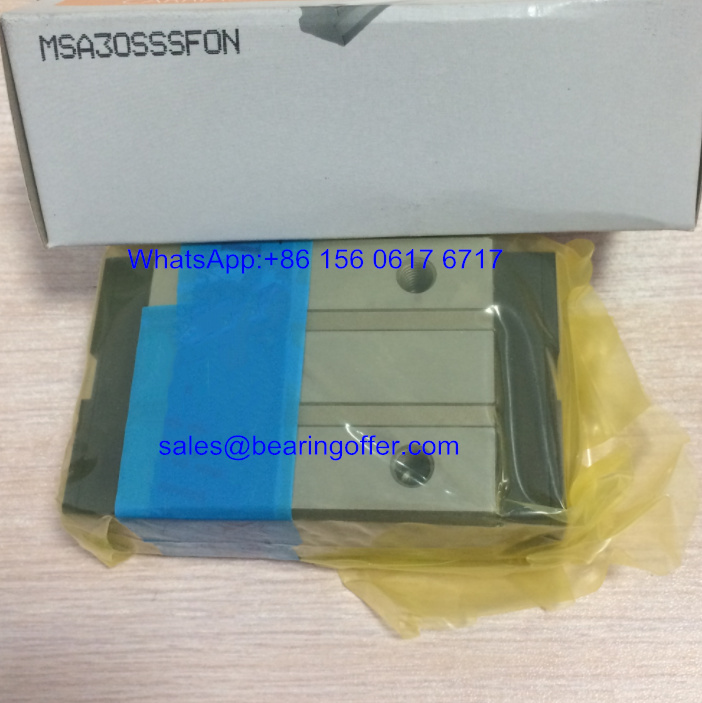 MSA30SSSF0N Guide Rail Carriage 37*60*97 Ball Bearing MSA30SSSF0 - Stock for Sale