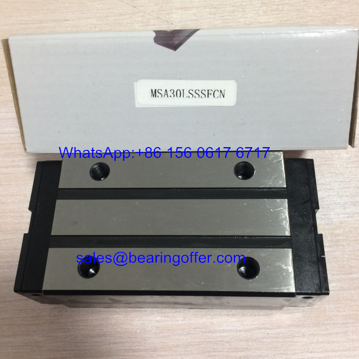 MSA30LSSSFCN Guide Carriage 37x60x119.2 Linear Slider MSA30LSSSFC - Stock for Sale