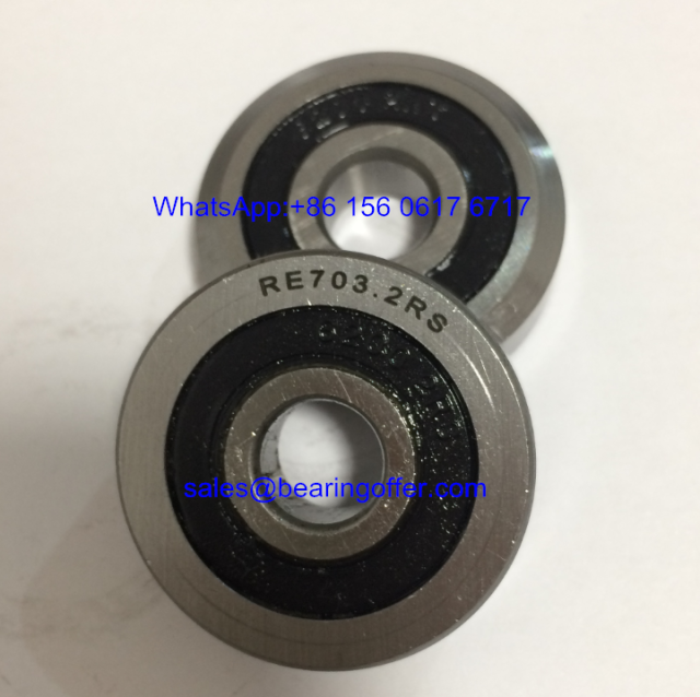 RE703-2RS Guide Roller Bearing RE703 Track Roller Bearing - Stock for Sale