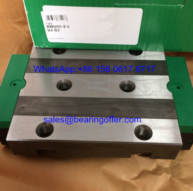 RWU55-E-L-V3-G2 Linear Guide Carriage RWU55-E-L Runner Block RWU55 - Stock for Sale