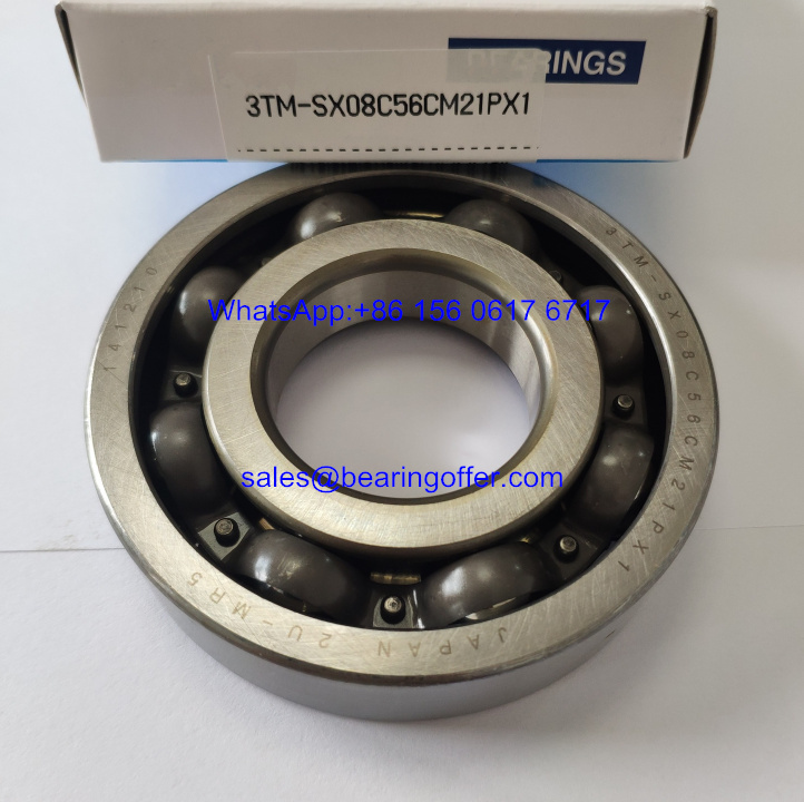 3TM-SX08C56CM21PX1 Gearbox Bearing 40*90*20 Ball Bearing SX08C56 - Stock for Sale