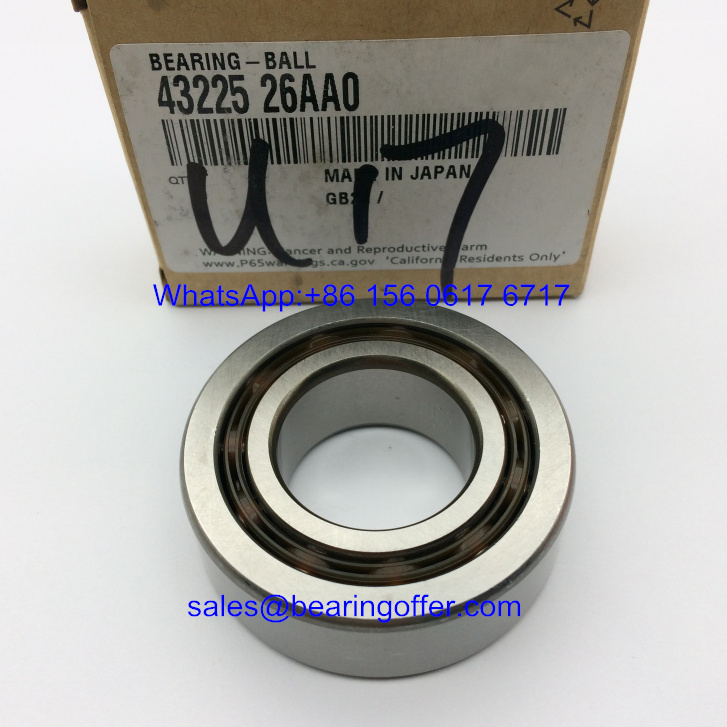 43225-26AA0 Auto Shaft Bearing 43225-26AAO Ball Bearing - Stock for Sale