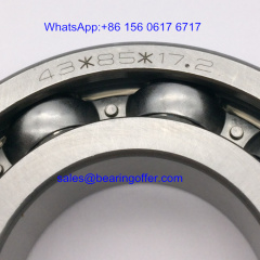 43X85X17.2 Transmission Bearing 43*85*17.2 Ball Bearing - Stock for Sale