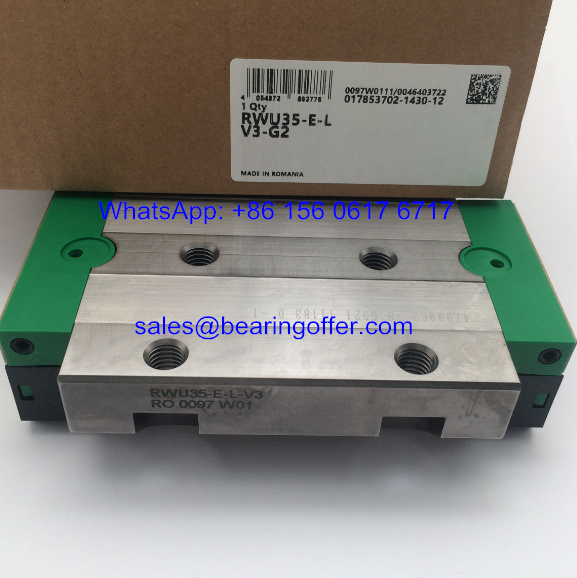 RWU35-E-L-V3 Guide Carriage RWU35-E-L-V3-G2 Runner Block - Stock for Sale