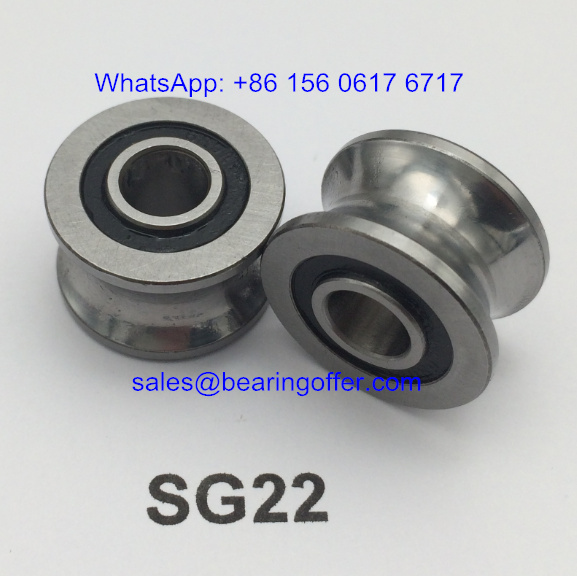 SG22 Guide Rail Bearing 8X22.5X14.5 Ball Bearing - Stock for Sale