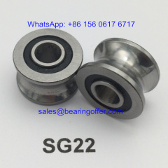 SG22 Guide Rail Bearing 8X22.5X14.5 Ball Bearing - Stock for Sale