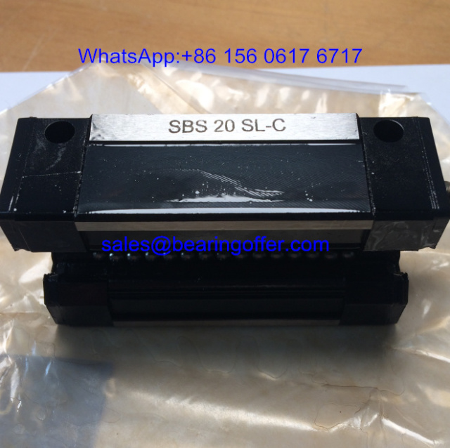 SBS20SL-C Guideway Carriage SBS20SL-C-K1 Linear Slider - Stock for Sale