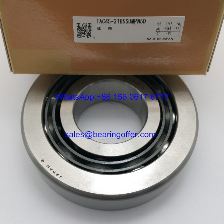 TAC45-3T85SUMPN5D Ball Screw Support Bearing TAC45-3 SUMPN5D Ball Bearing - Stock for Sale