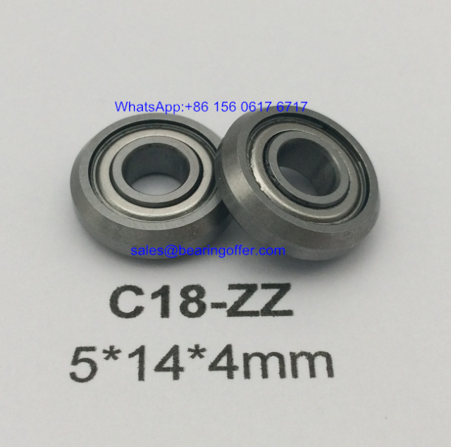 C18ZZ Guide Roller Bearing C18-2RS Ball Bearing C18 - Stock for Sale