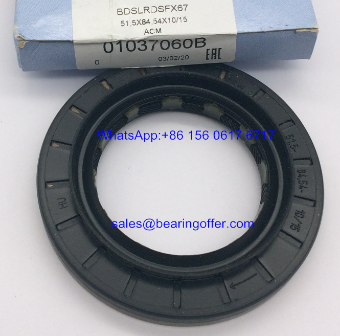 BDSLRDSFX67 Oil Seal 51.5X84.54X10/15 Oil Seals - Stock for Sale