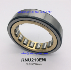 RNU210EM Brass Cage Bearing RNU210E Roller Bearing RNU210M - Stock for Sale