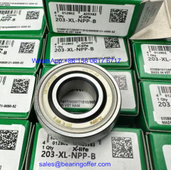 203-XL-NPP-B Insert Bearing 17x40x12 Ball Bearing 203XLNPPB - Stock for Sale