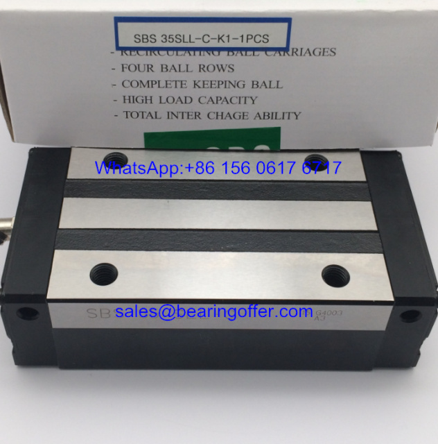SBS35SLL-C Linear Carriage SBS35SLL-C-K1 Runner Block SBS35SLL - Stock for Sale