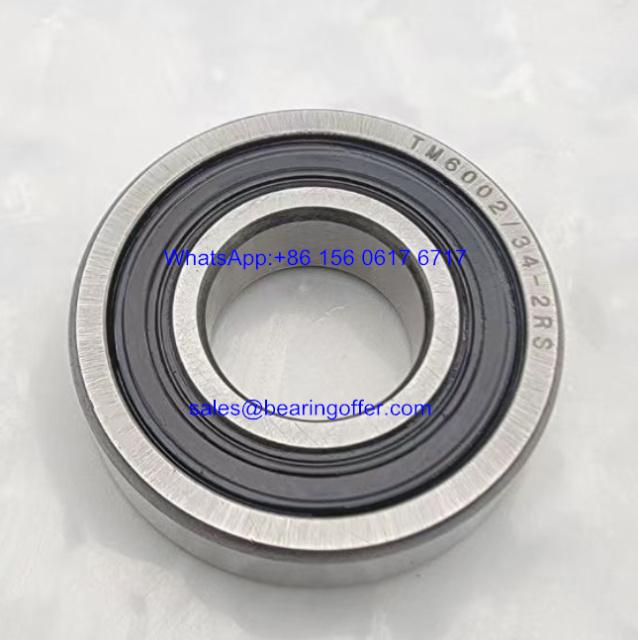 TM6002/34-2RS Auto Bearing TM6002/34 Ball Bearing 6002/34-2RS - Stock for Sale