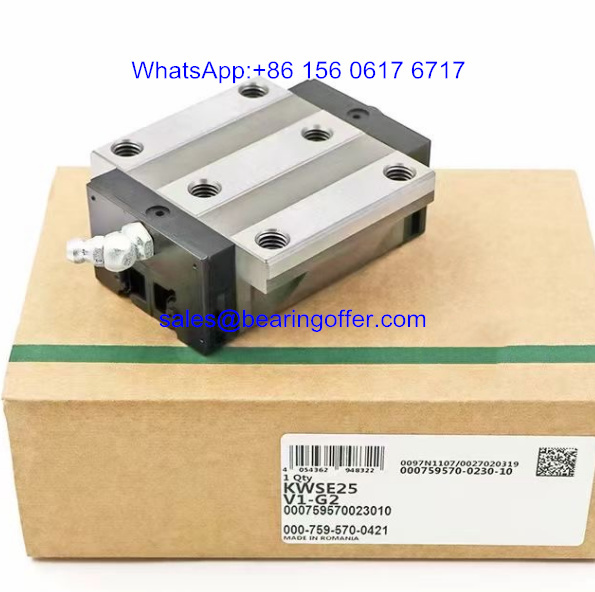 KWSE25-V1-G2 Linear Carriage KWSE25-V1 Guideway Block KWSE25 - Stock for Sale