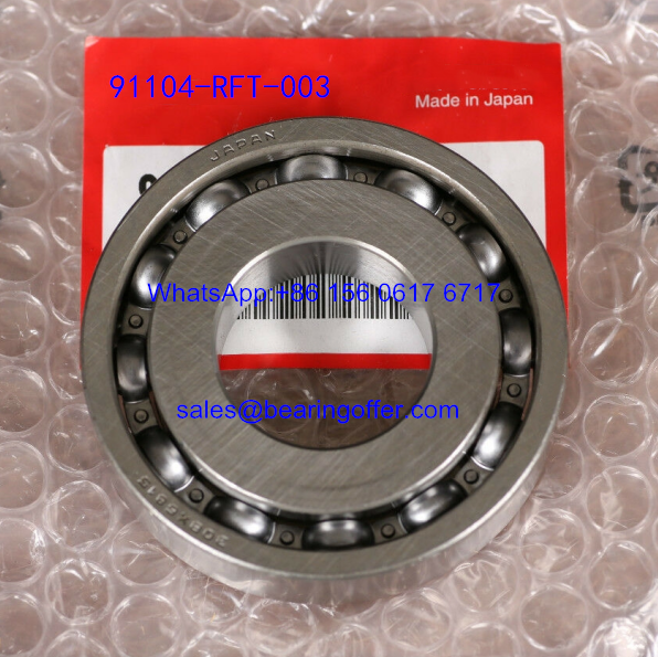 91104-RFT-003 Gearbox Bearing 91104RFT003 Ball Bearing - Stock for Sale