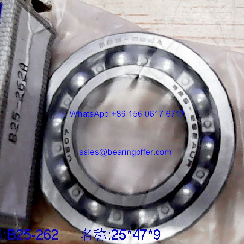 B25-262 Gearbox Bearing 25x47x9 Ball Bearing - Stock for Sale