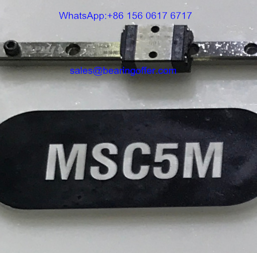 MSC5M Linear Carriage MSC5MLLFC Guide Block MSC5MLLFZ - Stock for Sale