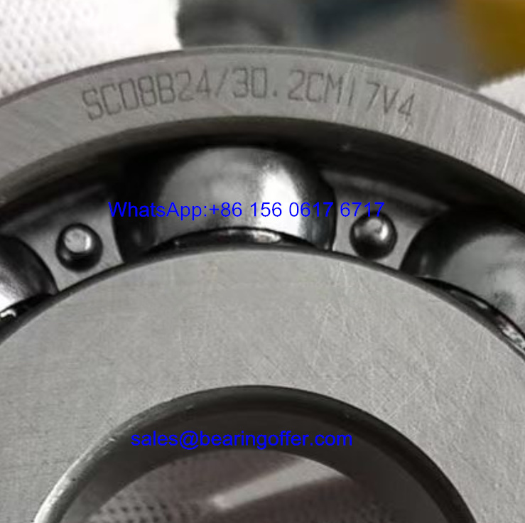 SC08B24/30.2CM17V4 Gearbox Bearing 30.2x80x16 Ball Bearing SC08B24/30.2 - Stock for Sale