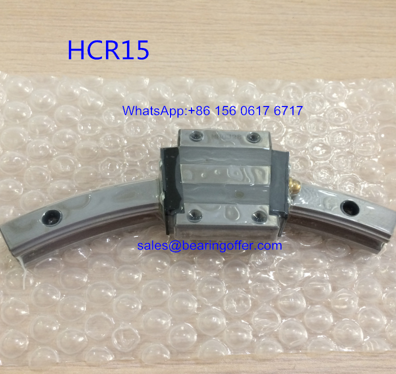 HCR15A+60/150R Circular Arc Guide Rail HCR15A Guide Carriage - Stock ...