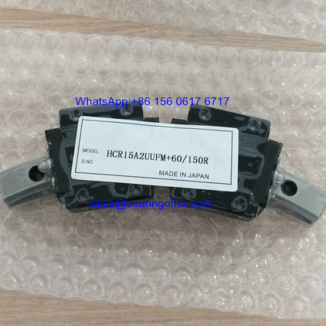 HCR15A2UUFM+60/150R Curved Guide Rail with Carriage - Stock for Sale