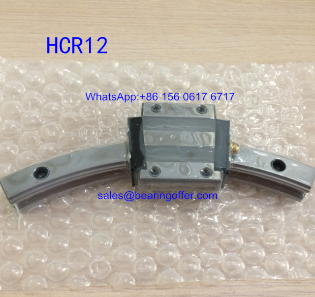 HCR12A Curved Rail Slider HCR12AUU Guide Carriage HCR12A1UU - Stock for Sale