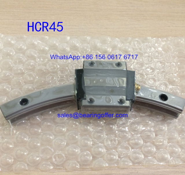 HCR45A Curved Rail Slider HCR45AUU Guide Carriage HCR45A1UU - Stock for Sale
